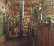 Harriet Backer Uvdal Stave Church (nn02) Germany oil painting reproduction
